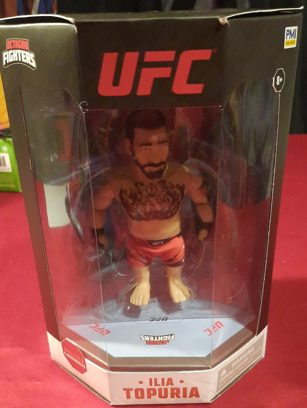 UFC Ilia Topuria Figure Collectible Octagon Fighters New In Box